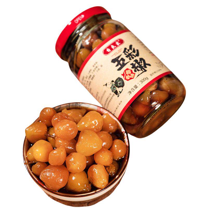 自良家五彩椒酸辣味酱香味下饭菜