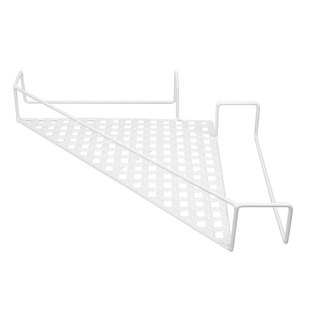 挂钩式铁艺三角绿萝花盆架办公室桌面收纳整理工位隔板置物摆放架