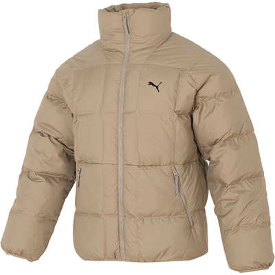 彪马男士保暖户外立领运动羽绒服