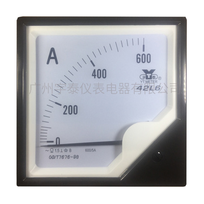 42L6电流表30A 50/5 100/5 200/5交流指针42L20直通表120X120宇泰