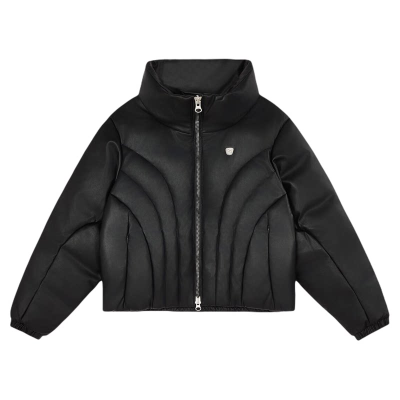 80绒宽松仿皮运动羽绒服PUMA彪马