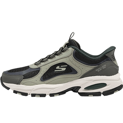 斯凯奇闪穿鞋|春季新款男子户外老爹鞋舒适休闲运动鞋徒步鞋