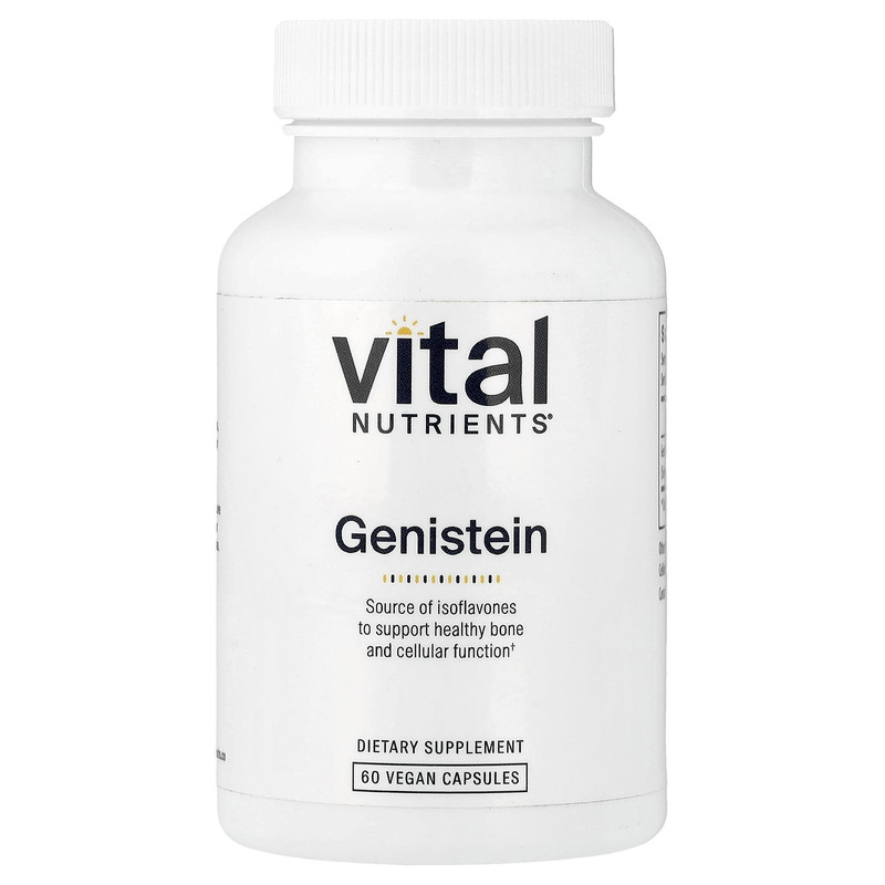 VitalNutrients染料木素胶囊大豆提取物支持更年健康