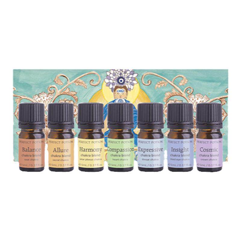 七轮脉香薰精油套装芳疗平衡能量加持澳洲优方进口PerfectPotion