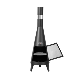 户外木柴壁炉烤火炉子家用别墅庭院露台花园取暖炉火盆民宿篝火炉