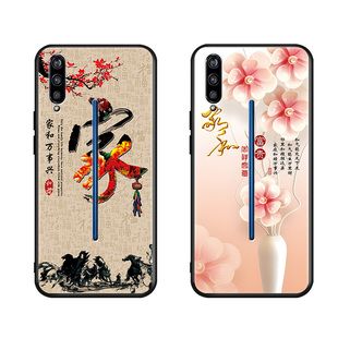 luckrider适用于vivoiqoo国风手机壳v1824ba新款创意v1824a全包防摔viv0iqoo彩绘软壳viviq00网红时尚保护套