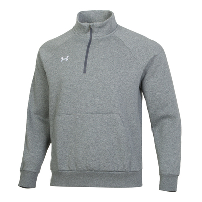 安德玛男子半拉链加绒卫衣