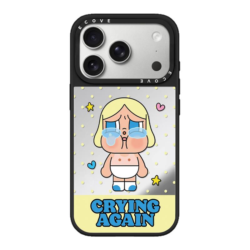 CASETiFiY波点黑皮哭娃明星同款适用苹果iPhone17promax/16pro/15Plus手机壳磁吸14可爱13卡通华强北平替潮女