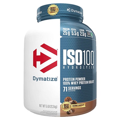 Dymatize 狄马泰斯ISO100水解分离乳清蛋白粉健重WHEY健身补剂5磅