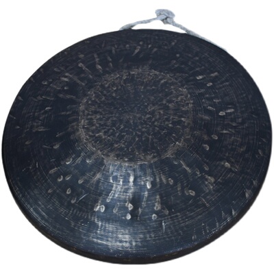 青铜老式旧锣高中低音黑