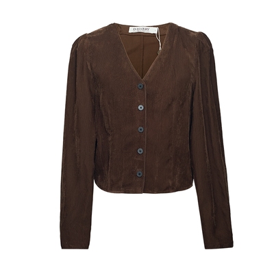 D-HARRY/迪哈利开衫V领外套单衣