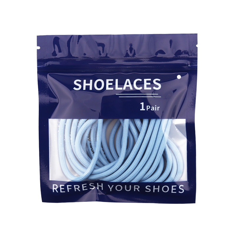 适配OffWhite联名The50Dunk圆形鞋带外用ShoeLaces硅胶头鞋绳配饰