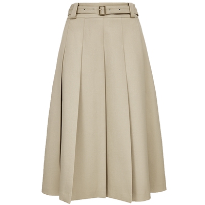 VeroModa同色腰带半身裙