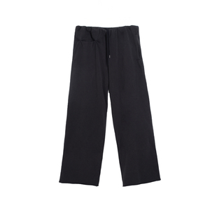 Terrawear 宽松版复古秋冬水洗做旧拉绒重磅纯棉直筒卫裤休闲裤