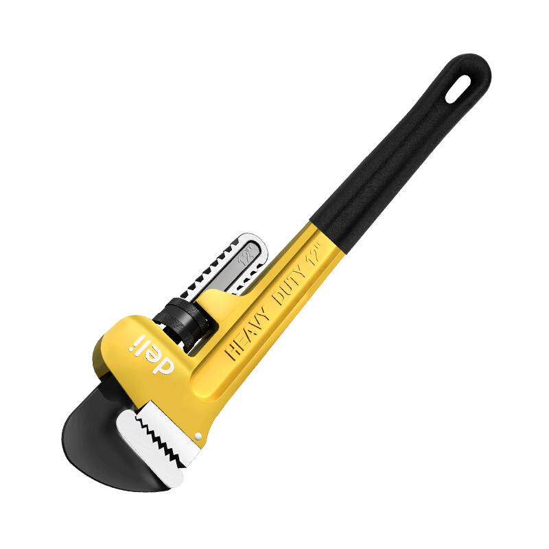 得力管钳管子钳水管卡压钳扳手多功能万用大开口喉钳滑紧钳工业级