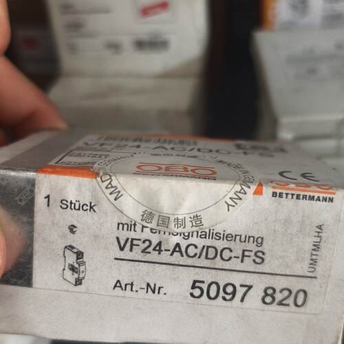 【请询价】德国OBO原装防雷器VF24-AC/DC-FS，订货号509