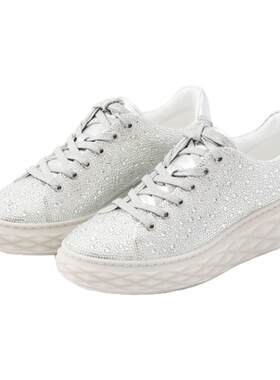JIMMY CHOO 周仰杰春夏女士低帮休闲运动鞋银泰百货精品301574