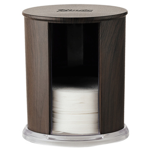 Bincoo意式咖啡机手柄圆形滤纸架摩卡壶粉碗滤纸防尘收纳盒通用