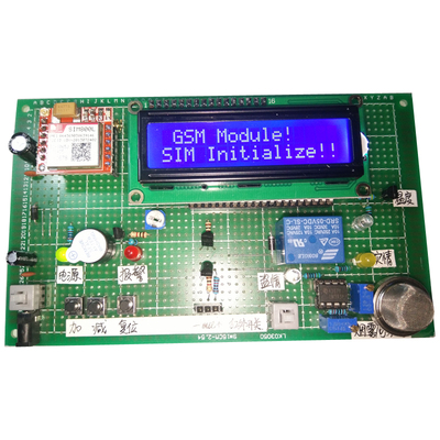 基于51单片机gsm智能家居