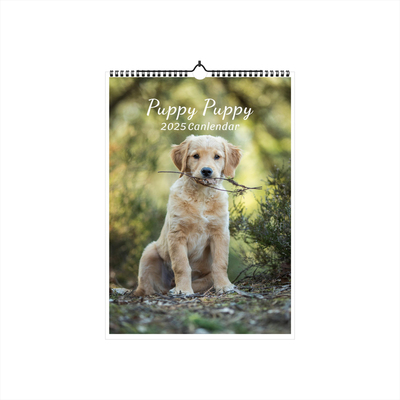 2026年萌宠狗狗挂历可爱puppy