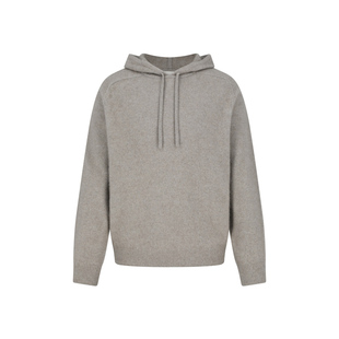 [AMOMENTO] 25FW HOODIE KNIT 25年秋冬新款连帽针织衫休闲百搭潮