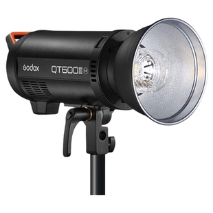 Godox神牛闪客三代闪光灯QT600W III M高速同步400W专业影棚摄影灯1200W静物影楼人像快速抓拍影室灯补光灯