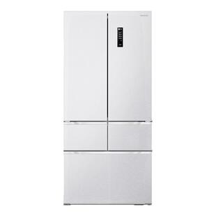 容声490L法式白色多门五门风冷无霜变频一级家用超薄嵌入式冰箱