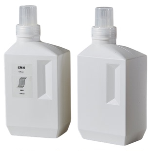 透明洗衣液分装瓶大容量瓶子柔顺剂空瓶消毒液桶收纳替换瓶罐按压