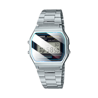 适用卡西欧A158WA手表钢化膜防爆