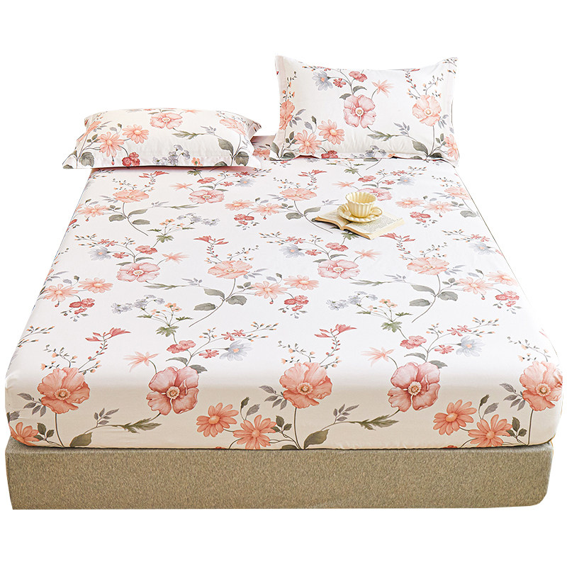 纯棉床笠单件全棉床罩防滑床单罩单人1.5米1.8床垫保护套2025新款