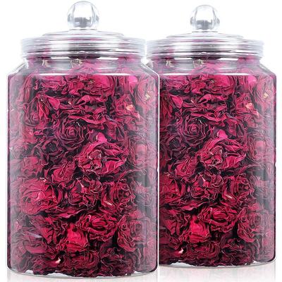 大朵云南墨红玫瑰花茶一朵一泡