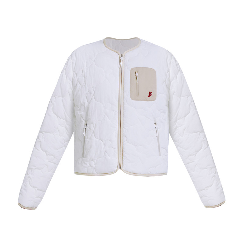 Sumday秋冬绗棉圆领棉服外套夹克