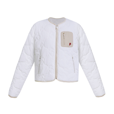 Sumday秋冬绗棉圆领棉服外套夹克