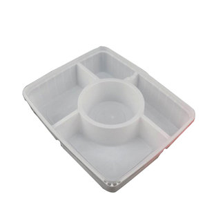 老娘舅快餐盒 高档一次性打包多格快餐盒如意菜饭4+1商务套餐盒