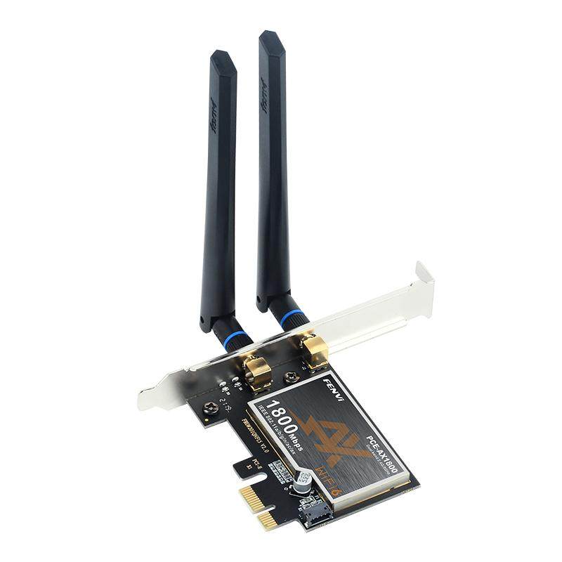 WiFi6无线网卡ax210/ax200千兆5G双频1800M台式电脑蓝牙5.2内置PCIE增强网络信号wifi接收器