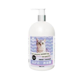 雪绍留香洗护合一猫咪沐浴露英短美短短毛适用抑菌驱螨除臭528ml