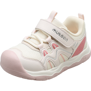 牧童学步鞋2026春季新款软底轻便男宝宝鞋网面透气女童运动机能鞋