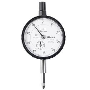 进口日本三丰百分表0-10mm高精度指针式千分表2109A指示表头2046S