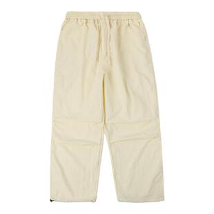 GOOZI MADE军绿色伞兵裤男春秋男款阔腿直筒工装裤子男生休闲长裤