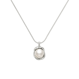 赵磊同款Onchic极昼珍珠吊坠项链女锁骨链小众设计轻奢高级感配饰