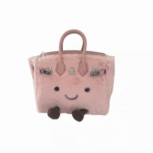 大号bk小精灵大包托特包旅行包慵懒风毛茸茸手提包铂金凯丽斜挎包