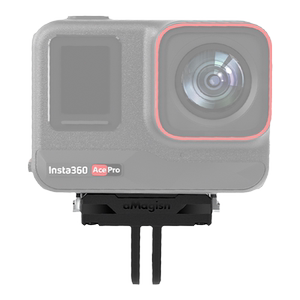 阿迈适用于影石Insta360 Acepro2/Ace磁吸快拆配件运动相机磁吸转接头两牙转接头影石Acepro配件快拆头配件