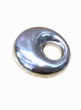 男女款弘霞客女款纯银平安扣实心