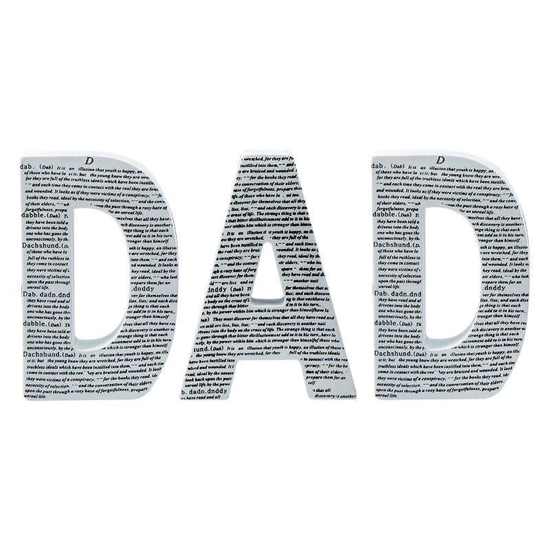 创意北欧字母英文摆件现代简约样板间家居客厅书房软装饰品工艺品