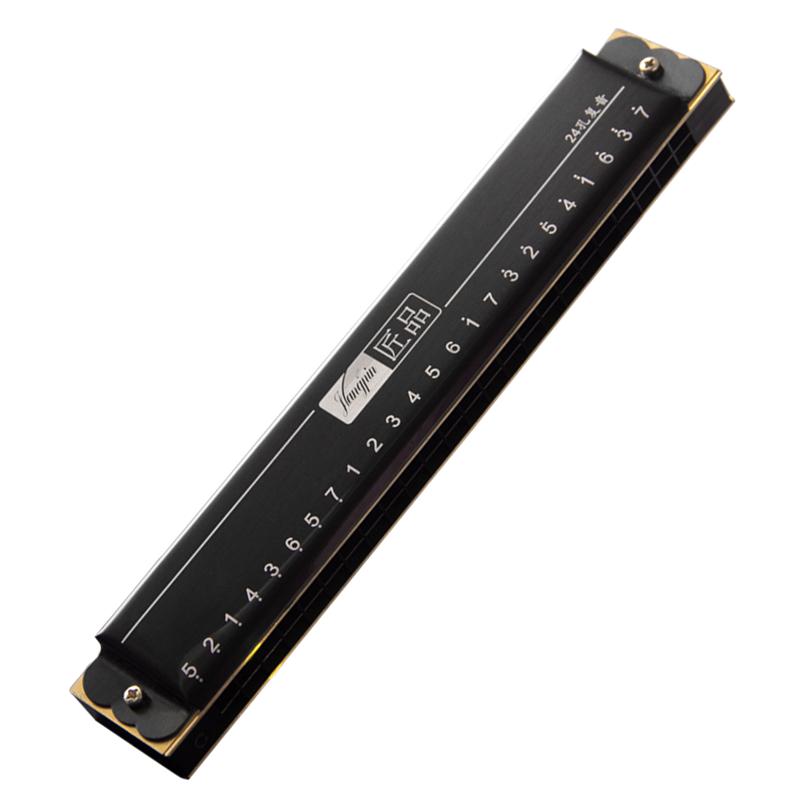 东方鼎JP24-1新款学生学习教学复音口琴匠品初学推荐C调专业演奏