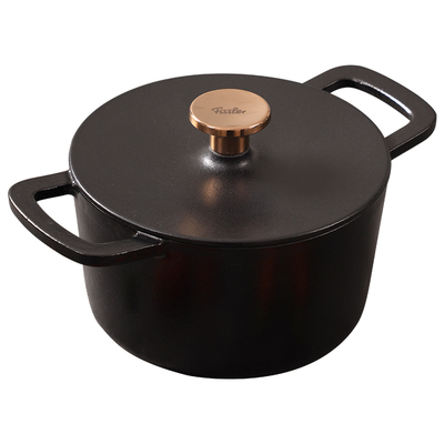 菲仕乐fissler铸铁锅无铆钉设计