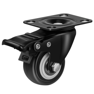 脚轮1.5寸2寸2.5寸3寸万向轮静音脚轮刹车轮子定向轮家具轮箱包轮