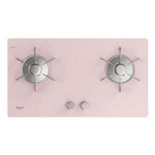 林内马卡龙粉色燃气灶双眼灶家用厨房嵌入式天然气官方2E30L