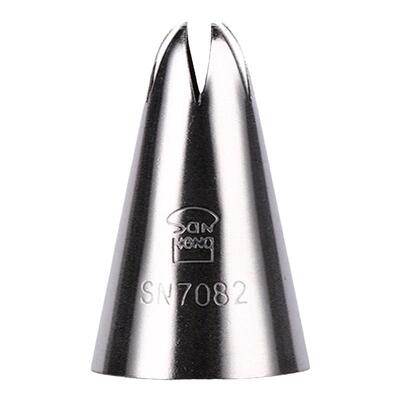 三能大中小号SN7085曲奇玫瑰裱花嘴 6齿奶油挤花嘴SN7086 SN7087