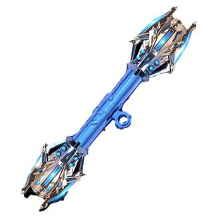 雷星权杖正版星球大战激光剑双头二合一炫酷伸缩发光剑男孩玩具刀